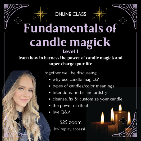 Fundamentals of Candle Magick Level I